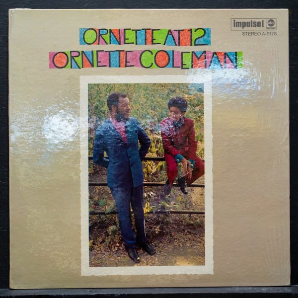 【米オリジナル】ORNETTE COLEMAN 美品 ORNETTE AT 12 オーネットコールマン IMPULSE シュリンク DEWEY REDMAN / CHARLIE HADEN