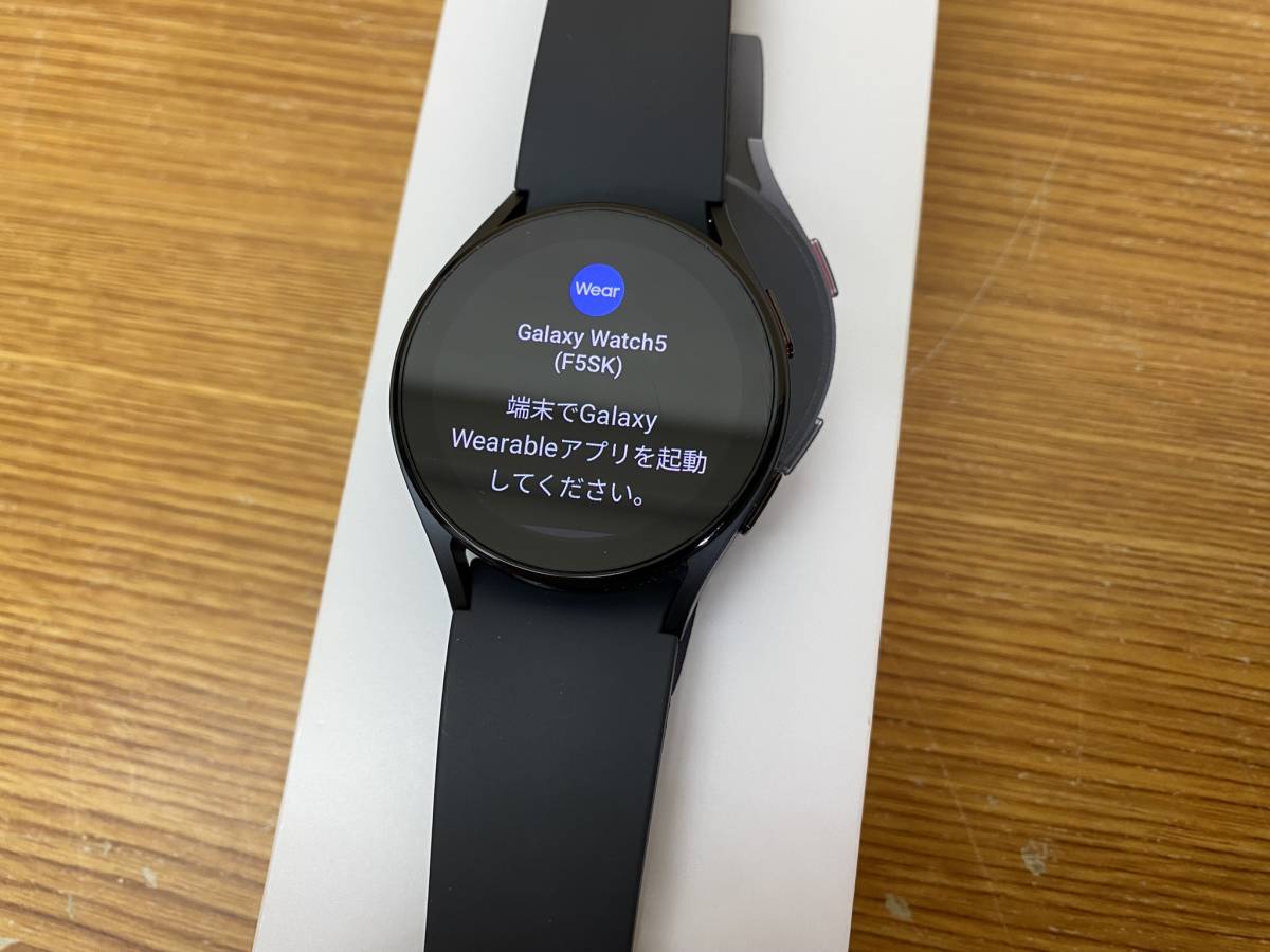 美品 サムスン◆Galaxy Watch5 GPS+LTE スマートウォッチ 40mm◆SM-R905FZAAKDI_画像4