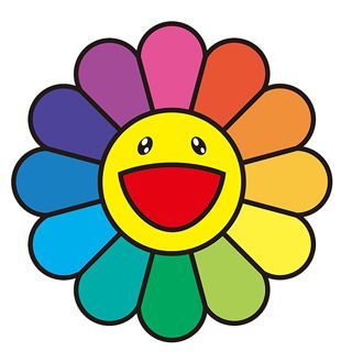 国内正規店購入 kaikaikiki zingaro ED100 村上隆 版画 レインボーお花にっこりね!! (Smile On,Rainbow Flower!!) 新品未開封