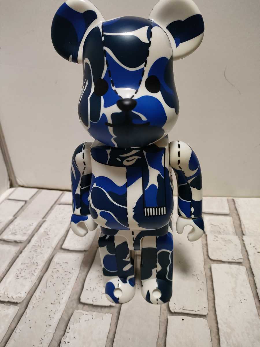 希少レア！BE@RBRICK medicom toy a bathing ape bape camo ベアブリック メディコムトイ エイプ ベイプ アベイシングエイプ 400% NFS限定