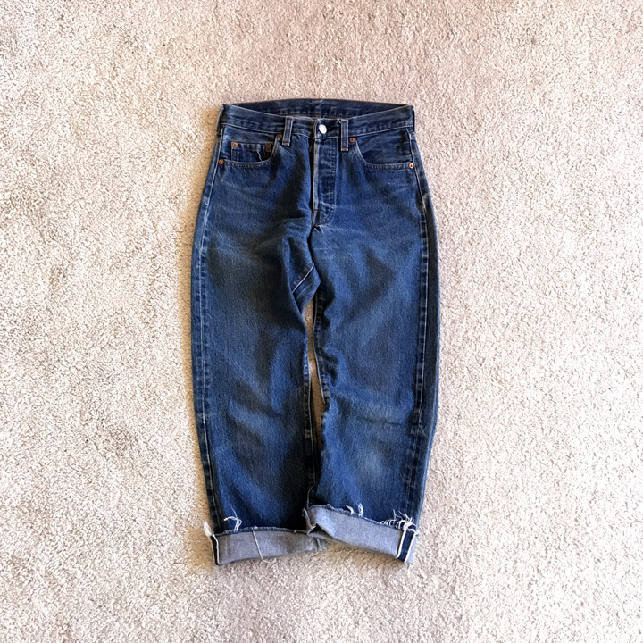 ヴィンテージ Levi's 501 デニム パンツ 赤耳 80s 90s ジーンズ vintage USA製 古着 オリジナル リーバイス 505 517 xx 66 セルビッチ_画像2