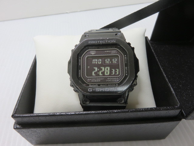 満点の G-SHOCK Gショック CASIO カシオ 腕時計 〇YR-15625 GMW-B5000GD-1JF 電波時計