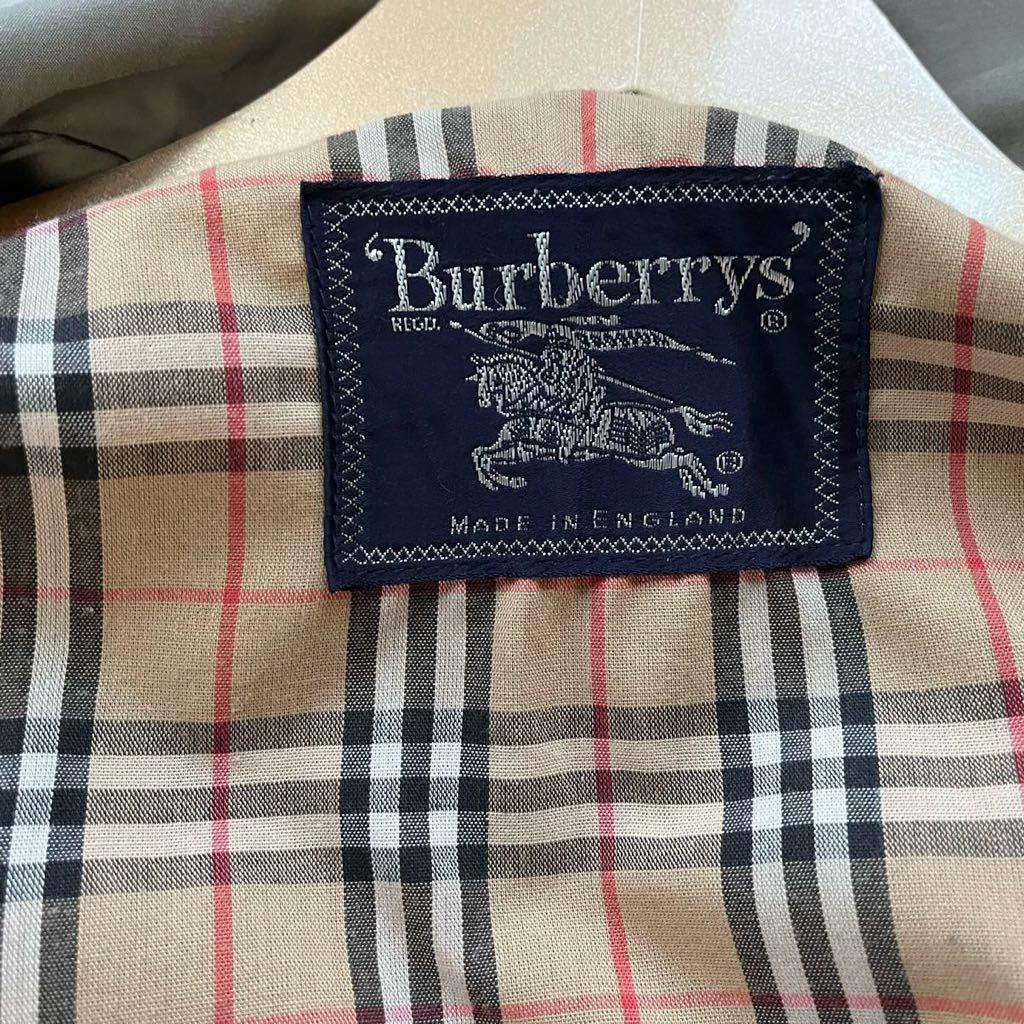 美品 Lサイズ BURBERRY【圧巻のノバチェック】バーバリー スイングトップ ブルゾン ホースロゴ カーキ メンズ ジャケット アウター _画像7