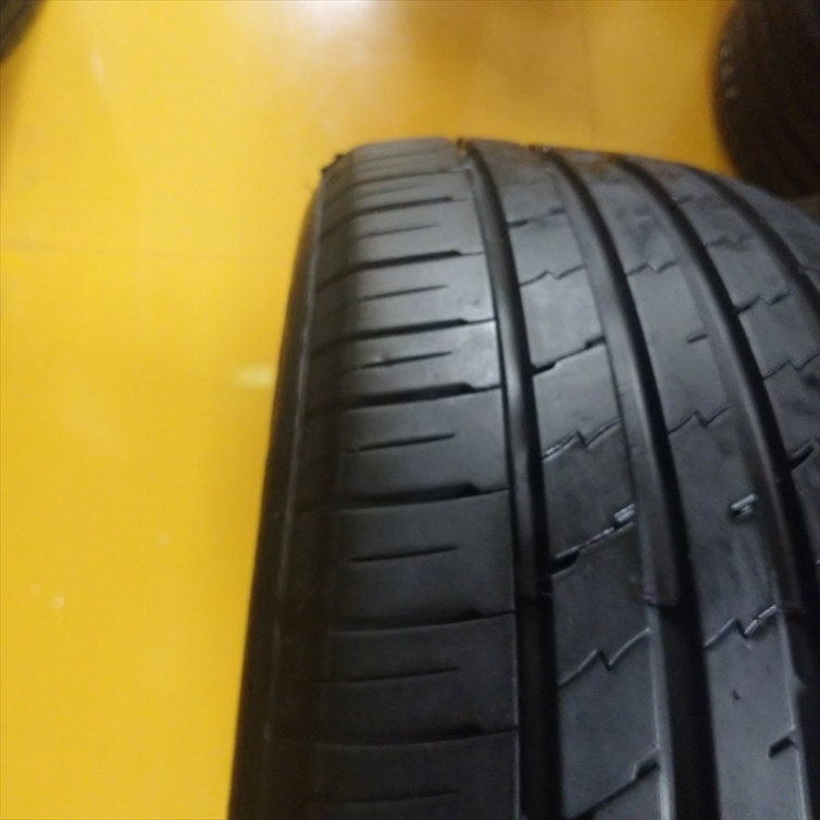 N-1175【中古タイヤ】225/55R18 MINERVA ECO SPEED2 SUV 8分山×2本 デリカなどに【福岡 店頭交換もOK】_画像4