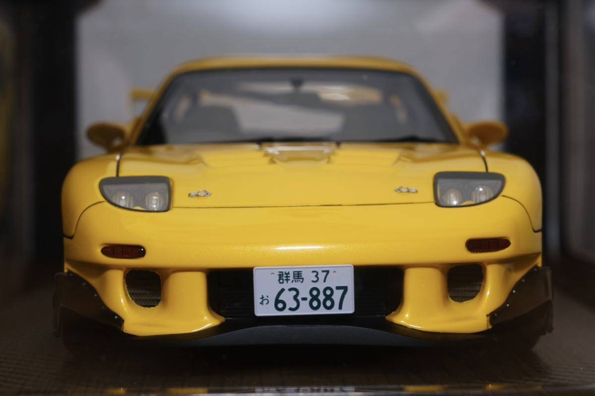 IG2868 1/18 INITIAL D Mazda RX-7 ( FD 3S) ナンバープレート IG2868 1/18 INITIAL D Mazda RX-7 ( FD 3S) ナンバープレート