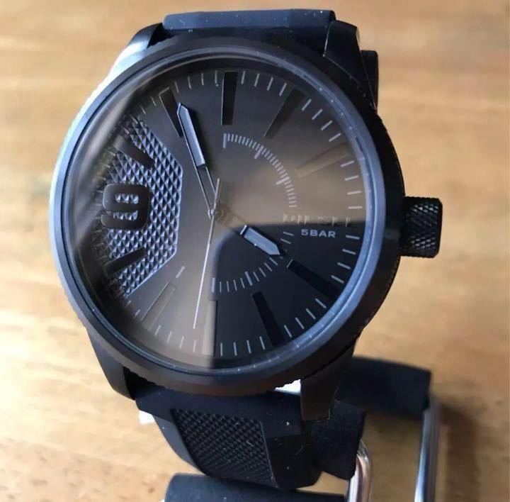 新素材新作 RASP ラスプ メンズ DZ1807 腕時計 DIESEL ディーゼル クオーツ ブラック ブラック 男性用