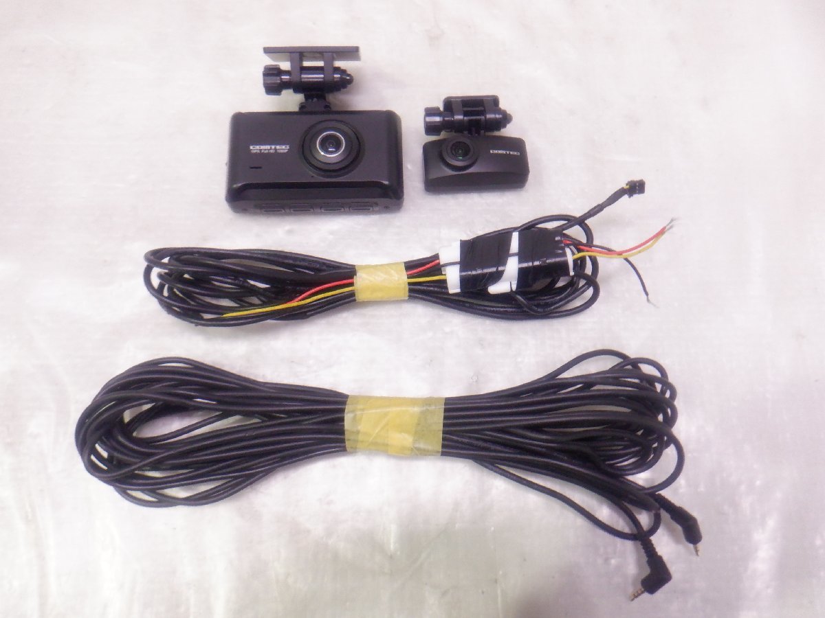 ☆作動確認済☆ COMTEC コムテック ドライブレコーダー ドラレコ ZDR 025『前後2カメラ』『32GB SDカード付属』