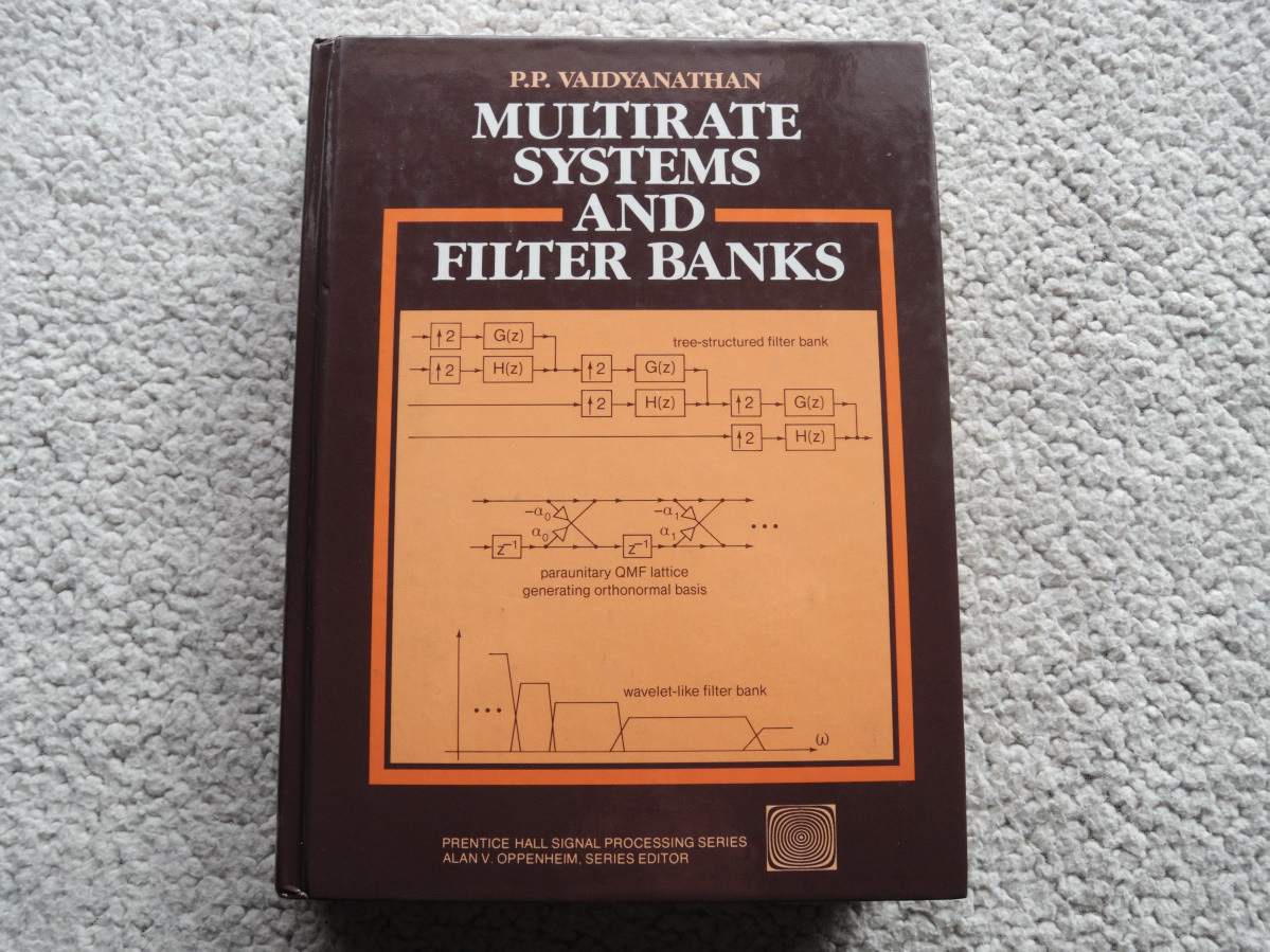 Multirate Systems And Filter Banks　P. P. Vaidyanathan著 ヴィドヤナサン 洋書