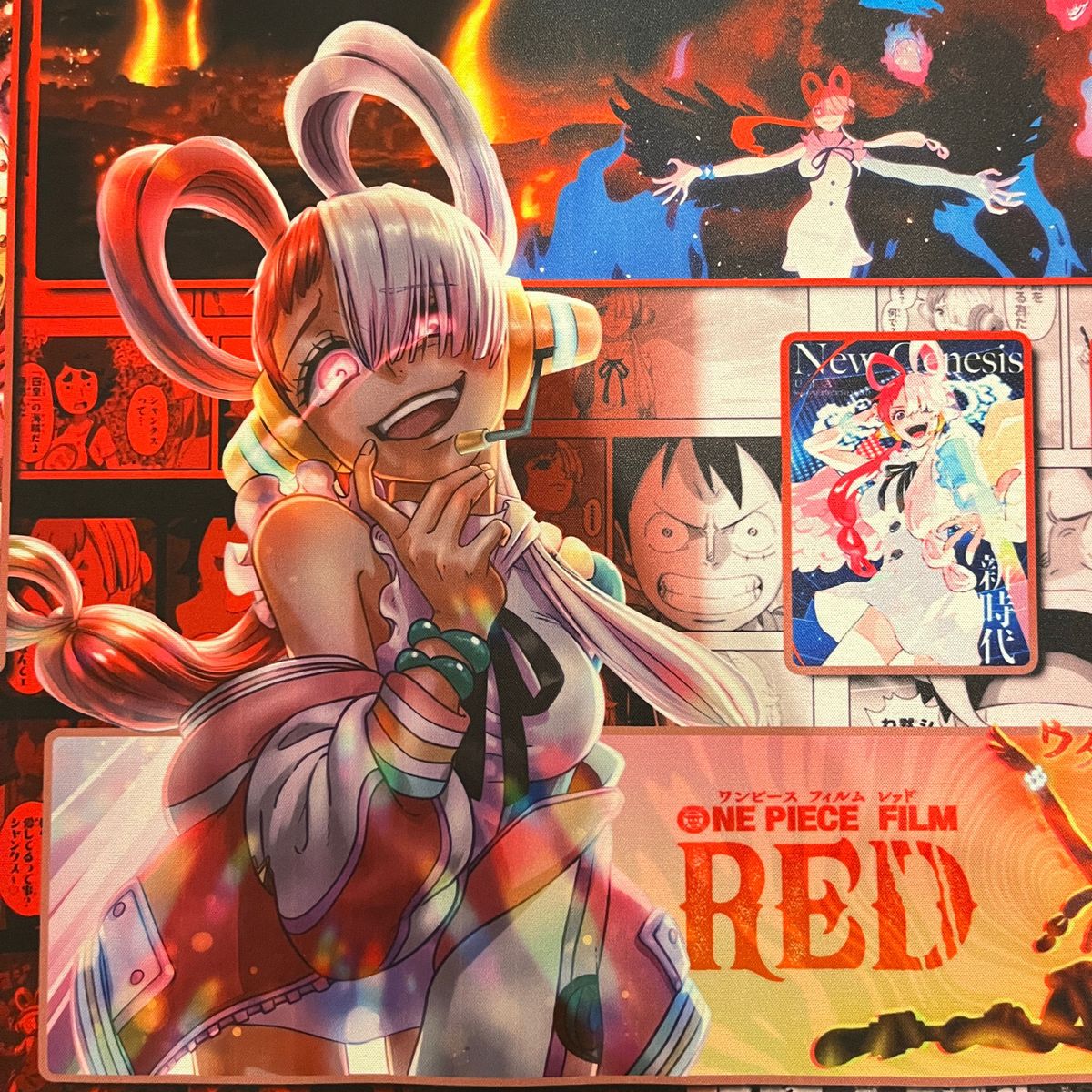 ワンピースカードゲーム プレイマット ウタ (ダストバッグ付き ワンピースカードゲーム プレイマット ウタ (ダストバッグ付き