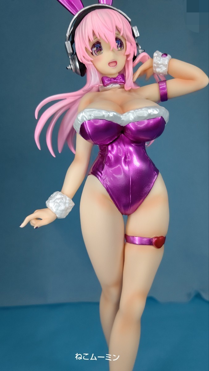 すーぱーそに子　リペイント　すーぱーそに子 BiCute Bunnies Figure Pink ver. フィギュア_画像3