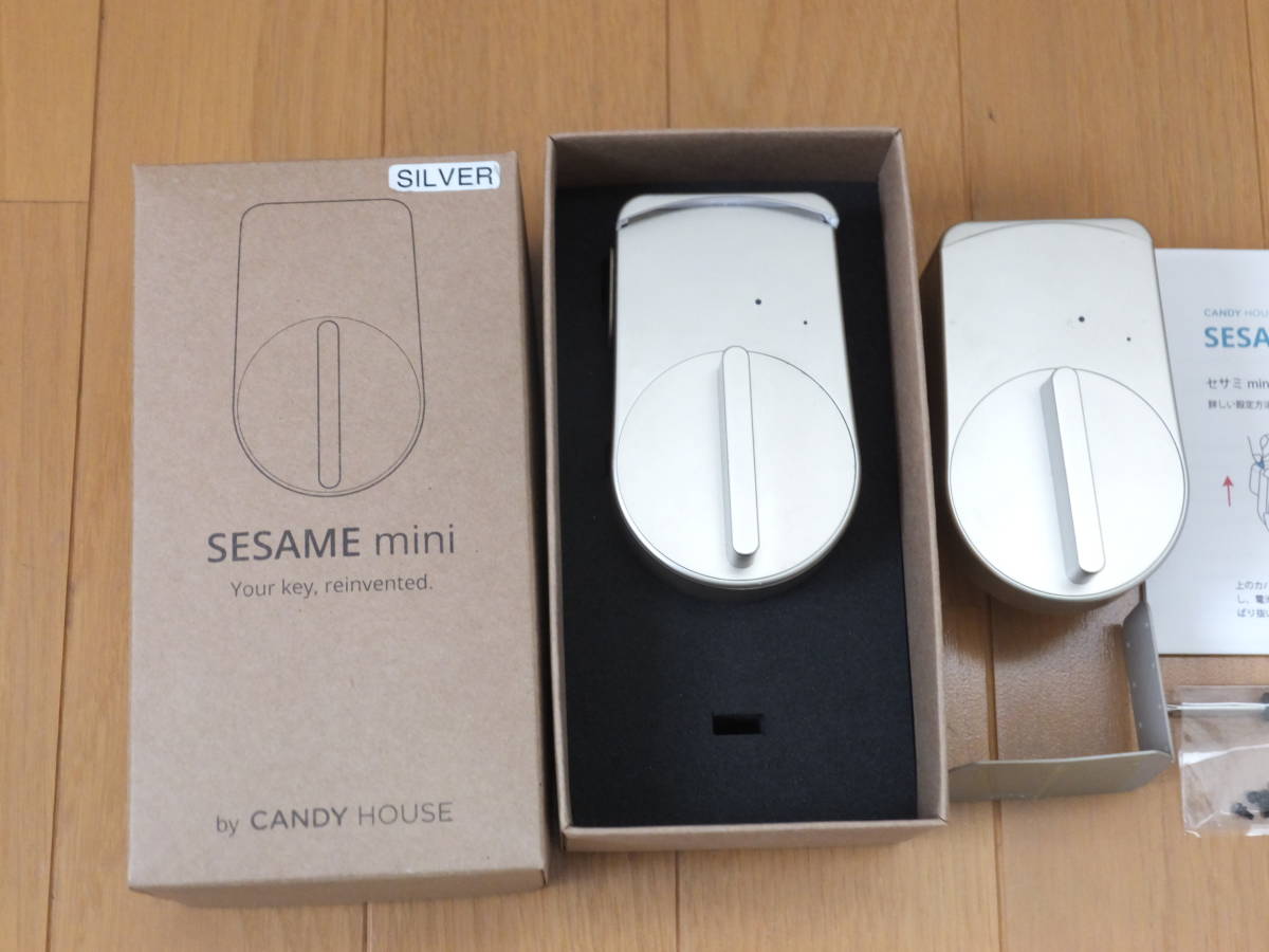 ☆CANDY HOUSE キャンディハウス製 SESAMI mini セサミmini×2個 Wi-Fiモジュール×2個 セット 中古 動作確認済☆_画像4