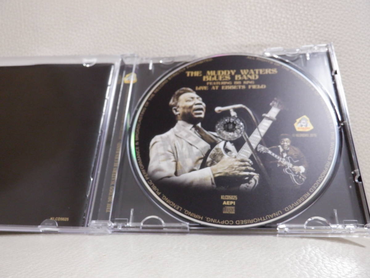 [CD] THE MUDDY WATERS BLUES BAND - FEATURING BB KING / LIVE AT EBBETS FIELD_画像3