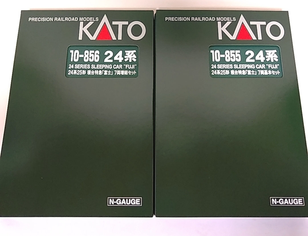 KATO 10-855 24系25形 寝台特急 富士 基本7両セット+ 10-856 増結セット カトー Nゲージ_画像1