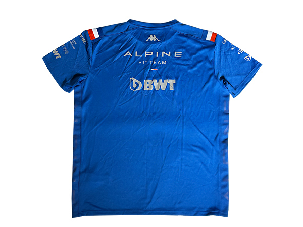 [ не продается ]2022 alpine F1 команда предметы снабжения скорость .. футболка XL Kappa новый товар * Alonso o темно синий Япония GP