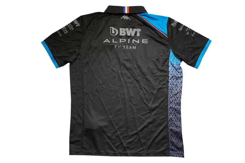 [ not for sale ]2023 BWT alpine F1 team supplied goods polo-shirt L Kappa new goods * gas Lee o navy blue Renault 