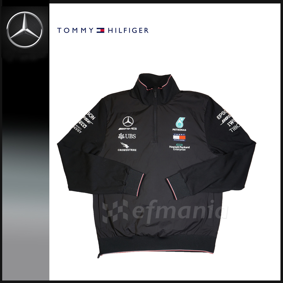 【非売品】メルセデスAMG F1 支給品 中綿入りプルオーバー L トミーヒルフィガー★ルイス・ハミルトン ボッタス 日本GP 2020_画像1