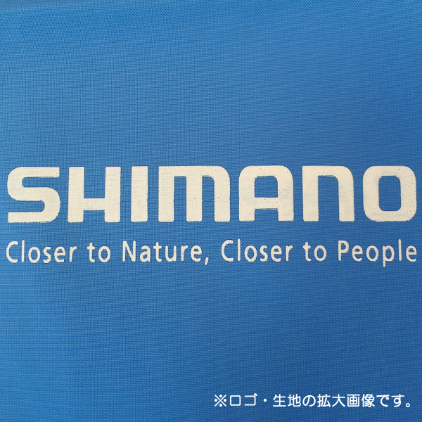 シマノ　巾着( 37×27cm) 片紐タイプ ナイロン製　コバルトブルー 送料無料③_画像2