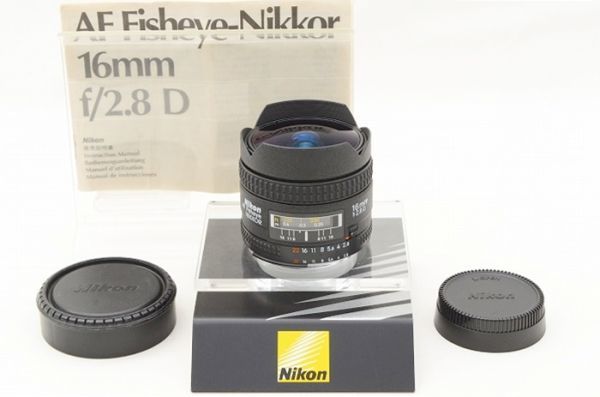 ☆美品☆ Nikon ニコン Ai AF Fisheye NIKKOR 16mm F2.8 D ♯23112603