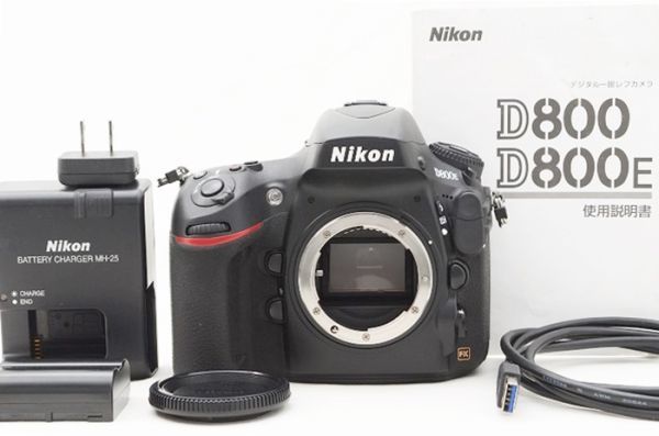 ☆極上美品☆ Nikon ニコン D800E ボディ Shot数 僅か 7,100枚前後！ ♯23121207