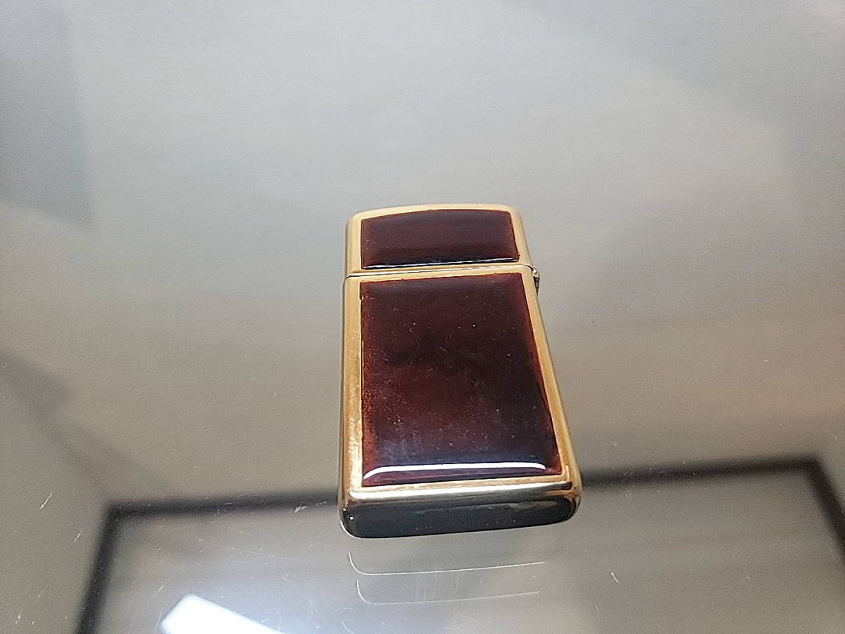 ZIPPO ゴールデントータス　スリム　ヴィンテージ　1980年製_画像2