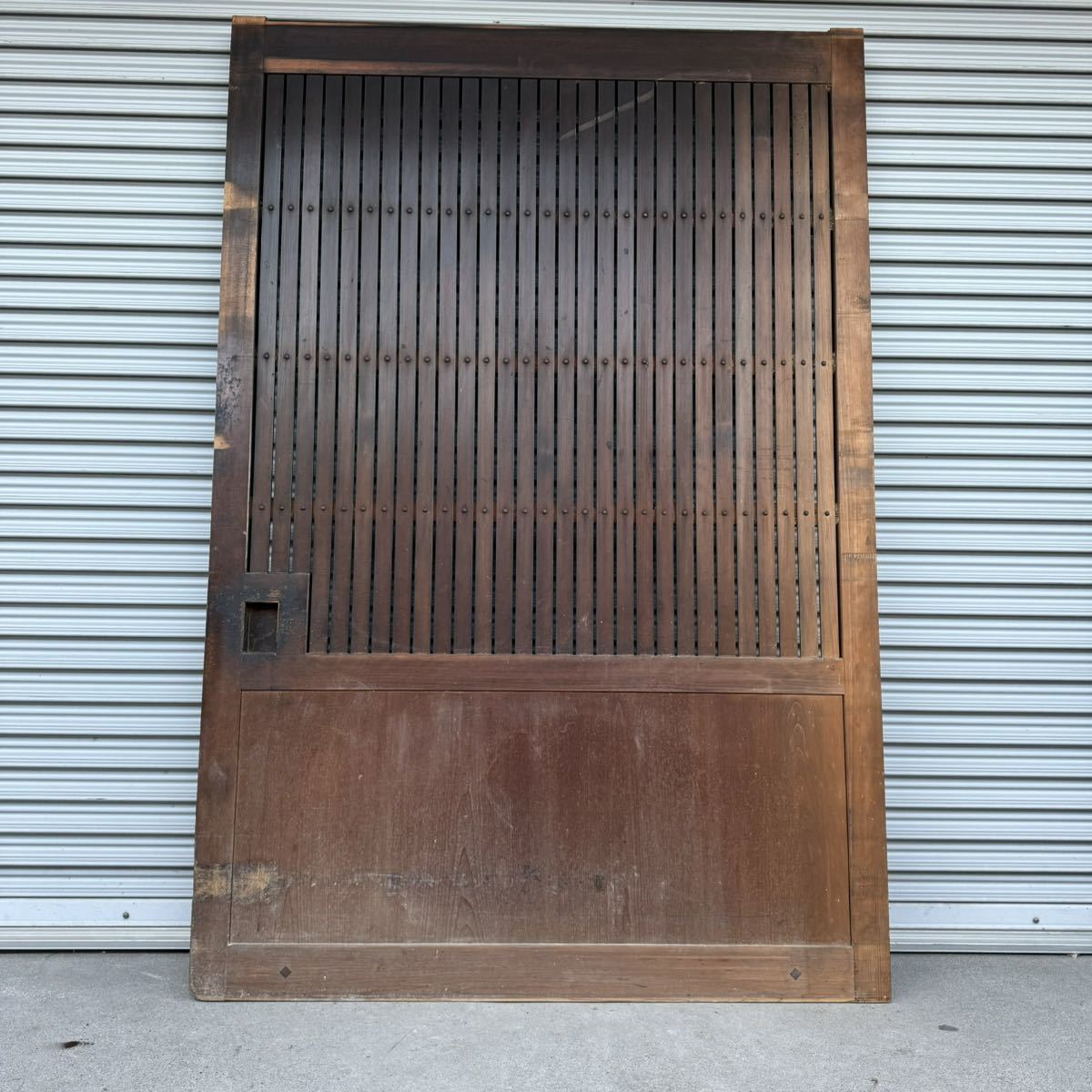 GM12SD① thousand classical .. warehouse door old Japanese-style house ... door era fittings entranceway door warehouse door 