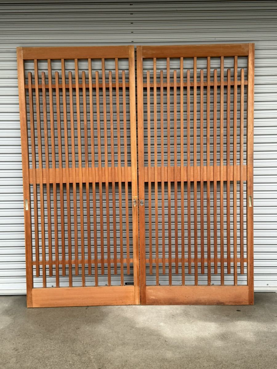 GM12NK ① 1 interval 2 sheets . height 2 meter .. door ① peace . divider . old Japanese-style house ... door era fittings entranceway door warehouse door 