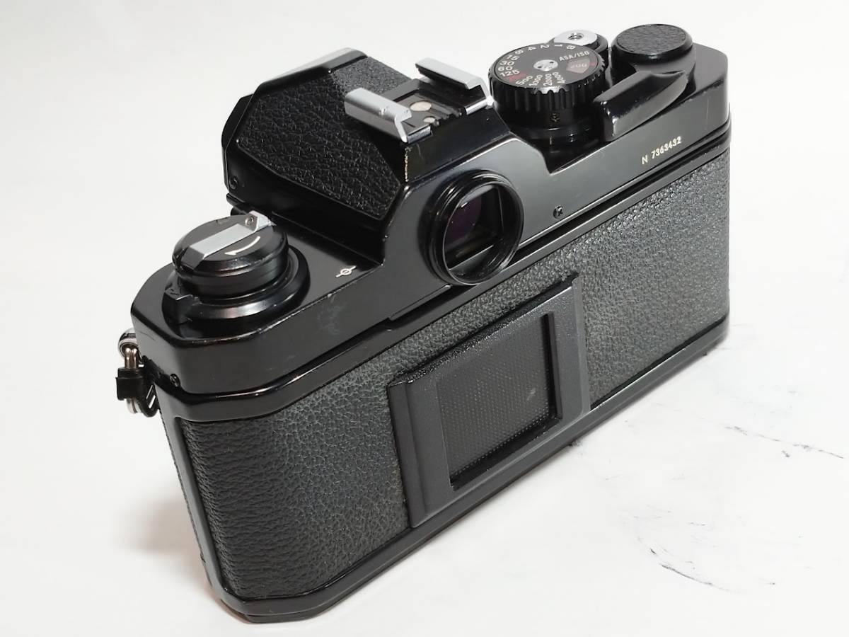 【美品／動作良好】 ニコン Nikon New FM2 ブラックボディー 所有欲を満たす1/4000sハニカムシャッター搭載の希少なNew FM2の逸品です#2269_画像8