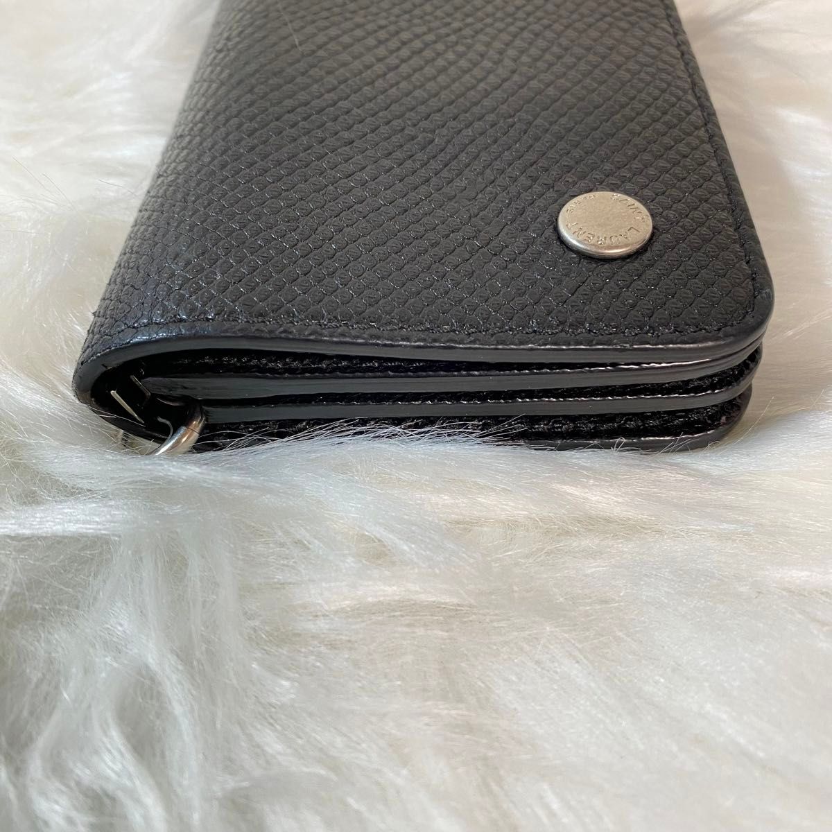 SAINT LAURENT チェーンウォレット 希少 二つ折り 財布 ブラック SAINT LAURENT チェーンウォレット 希少 二つ折り 財布 ブラック