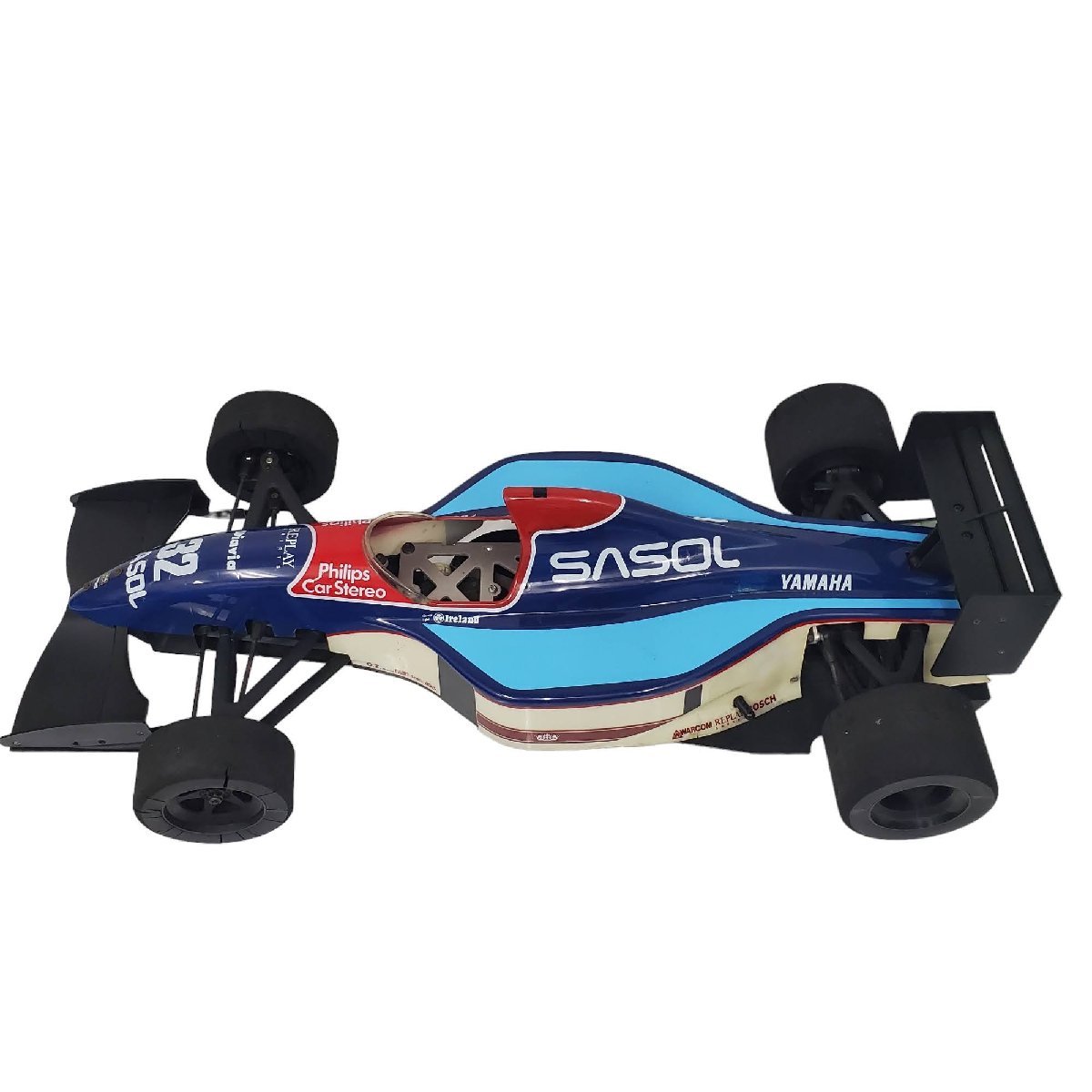 ジョーダン【希少品】 YAMAHA F1 Yahoo!オークション - 京商 RC F1 ジョーダンヤマハ192 1/8 1/10