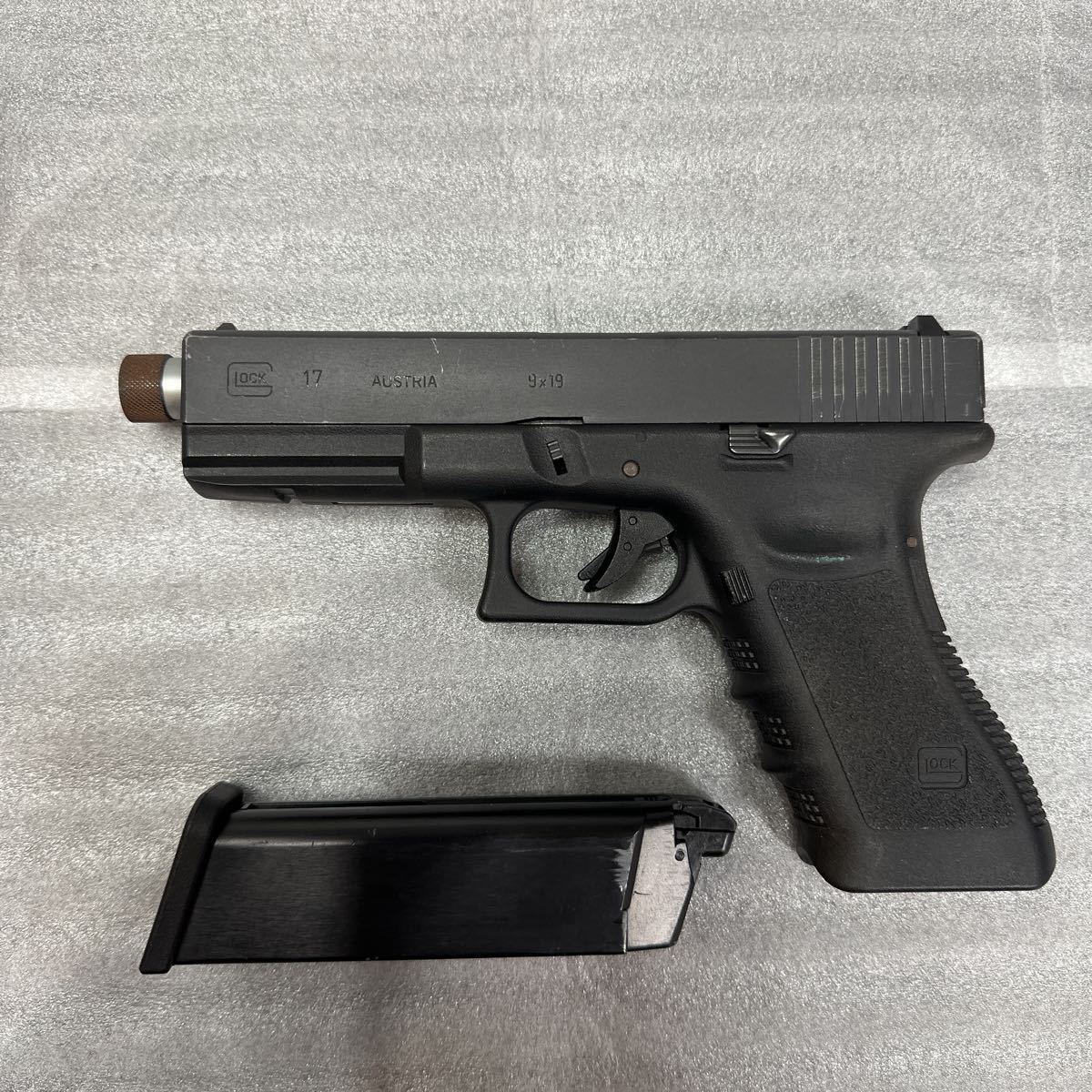 WE GLOCK gen3 グロック G17 GBB 社外バレル換装 マルイ互換性あり 箱無し (検 WE tech マルイ VFC KSC KJ WA G17 G18 G19 G22 G26 G34 G47_画像1