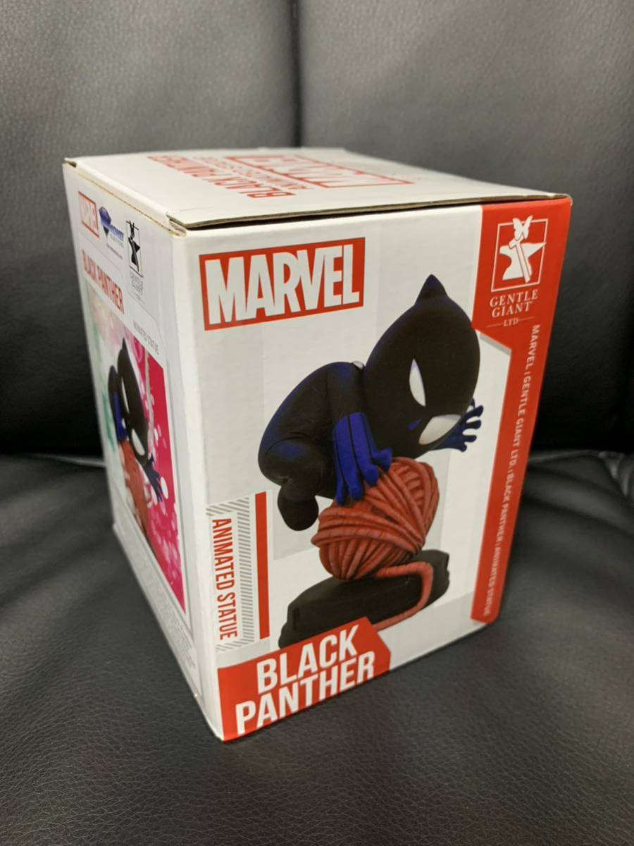 「MARVEL ブラックパンサー ジェントルジャイアント スタチュー」ANIMATED STATUE BLACK PANTHER GENTLE GIANTの画像4