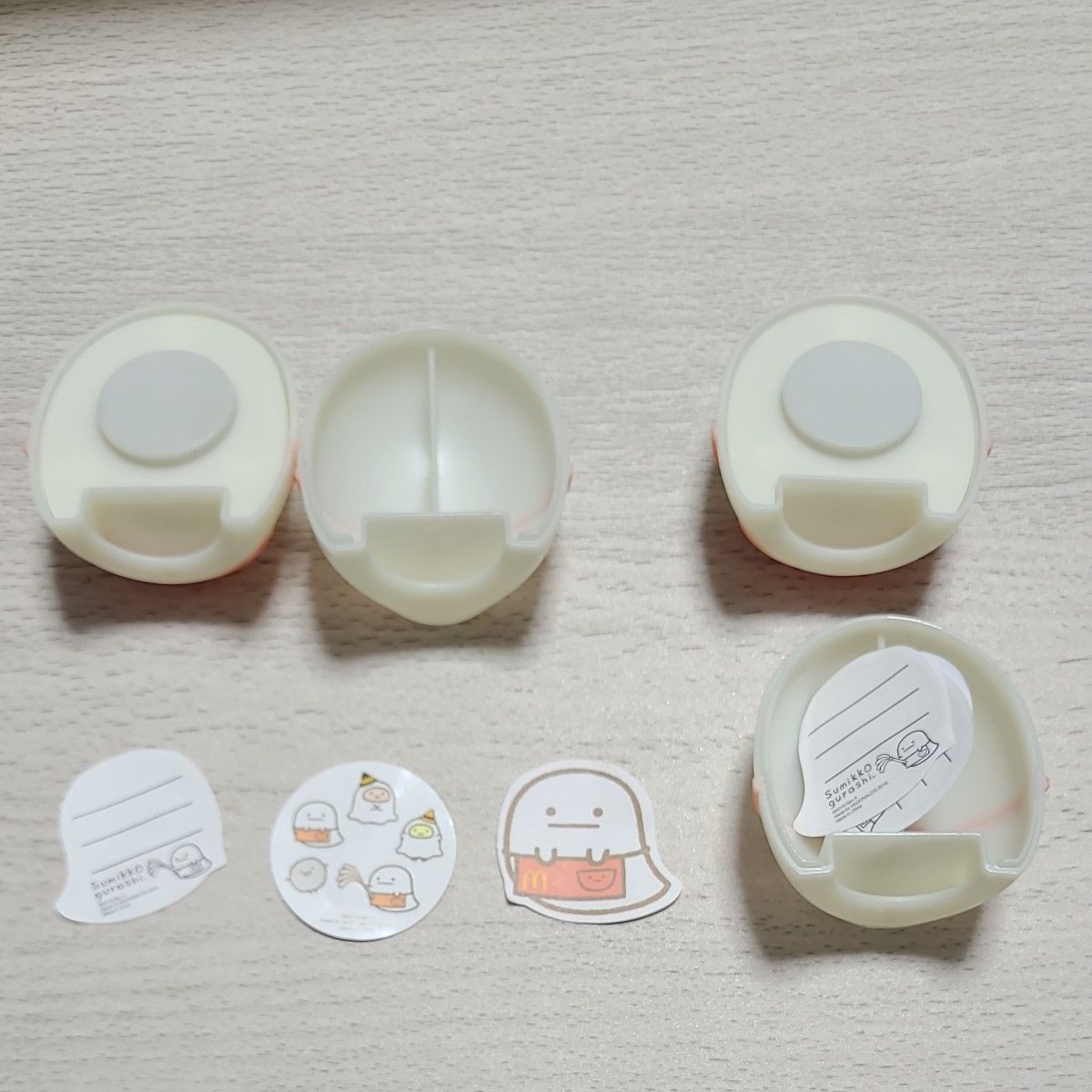 すみっコぐらし おばけのマグネット マクドナルドハッピーセット すみっコぐらし おばけのマグネット マクドナルドハッピーセット