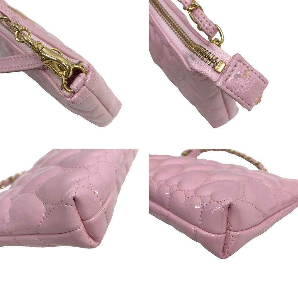 23-5076 Samantha Thavasa чейнджер плечо сумка бардачок розовый Heart эмаль Gold металлические принадлежности cosme сумка Mini сумка женский 