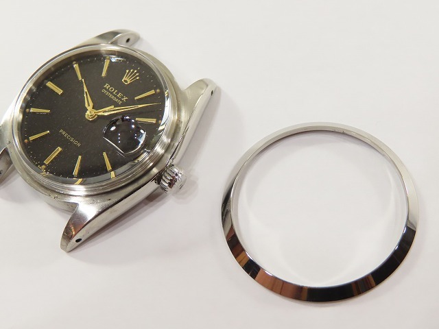 完全ジャンク部品取り ROLEX/古いロレックス Ref.6694 Cal.1210搭載 SS 手巻 アンティーク_画像2