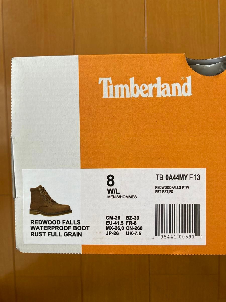 新品 Timberland ティンバーランド メンズ レッドウッド フォールズ ウォータープルーフ ブーツ - ミディアムブラウン