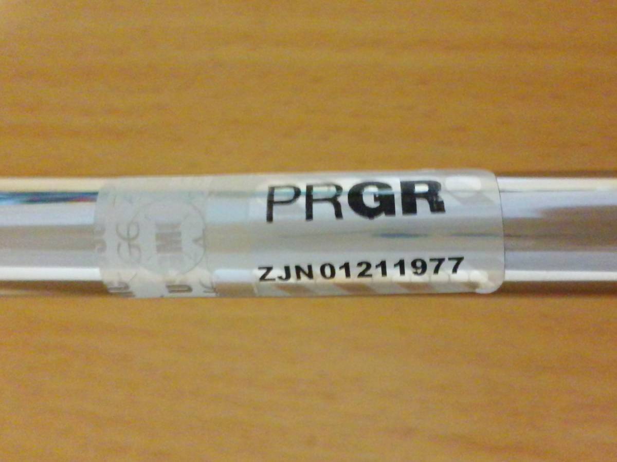 プロギア PRGR RS RED IRON W DESIGN 7番アイアン 7I オリジナルスチール NSPRO for PRGR 080 M-40 SR 2019年モデル_画像7