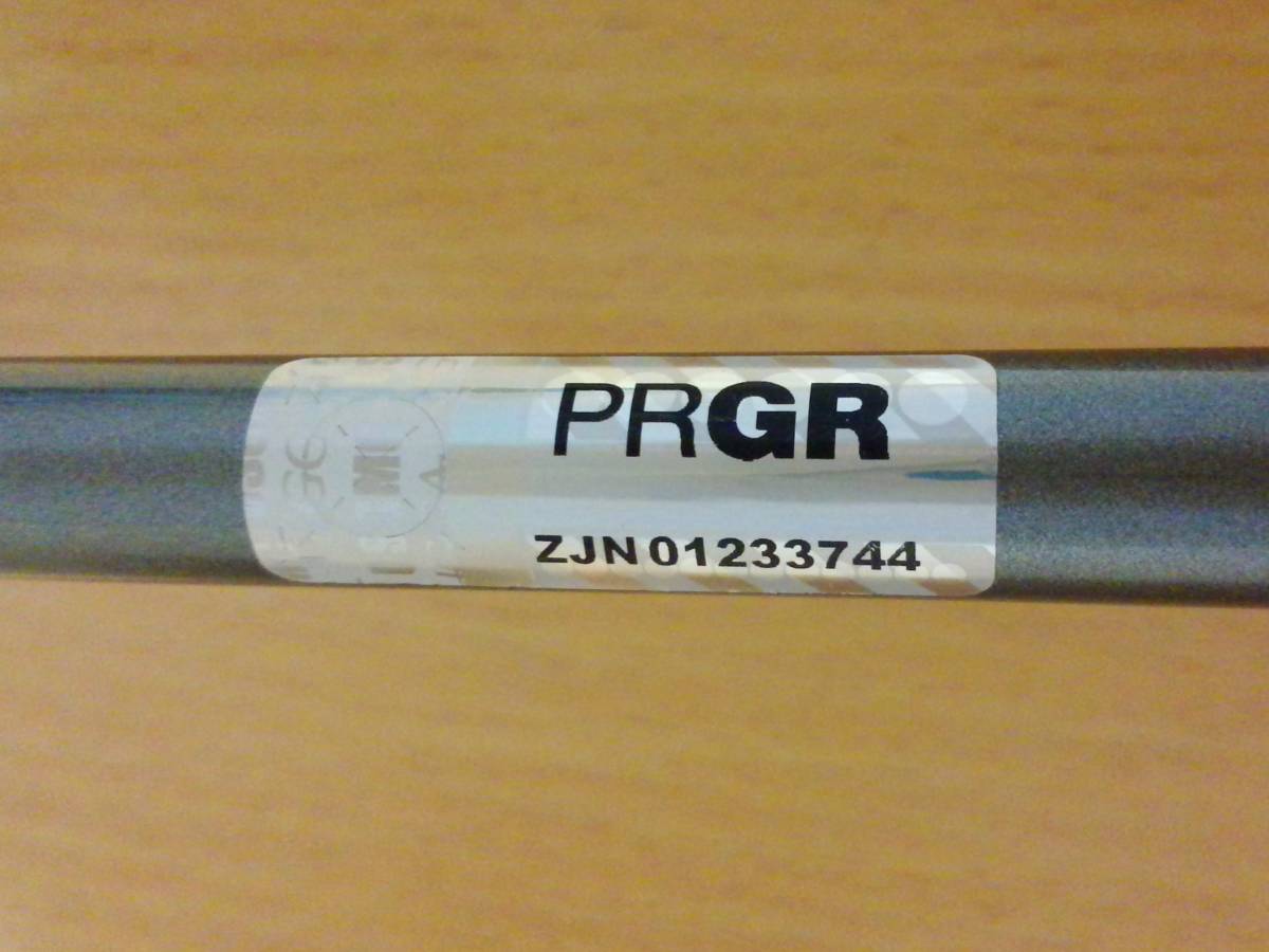 プロギア PRGR NEW EGG ニューエッグ 7番アイアン 7I オリジナルカーボン EGG M-37 R 2019年モデル の画像8