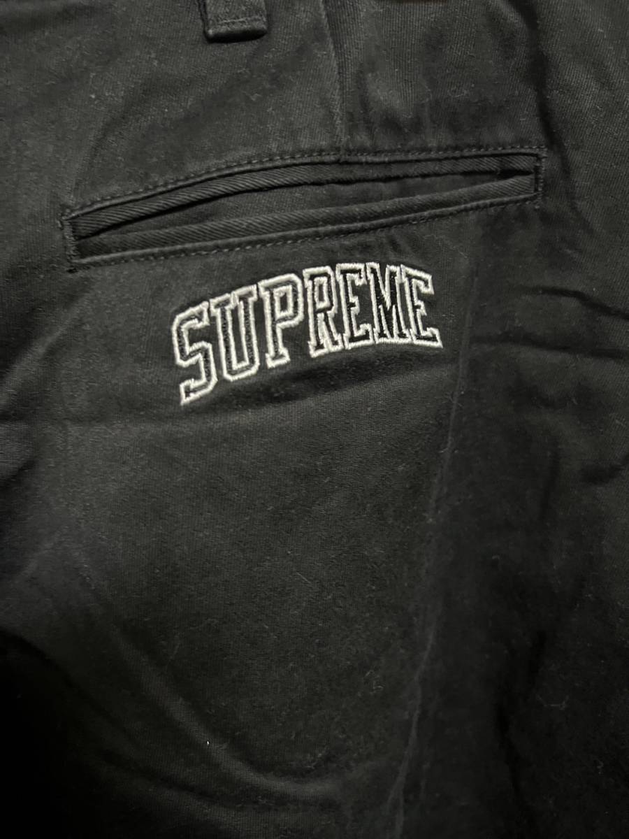 USED品●Supreme Doughboy Chino Pant　チノパン　ブラック　36インチ_画像5