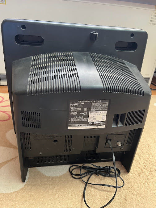 ★SHARP シャープ ＶＴ－２１Ｍ２０【テレビデオ（ＶＨＳ）＆リモコン付き】（ジャンク品）_画像7