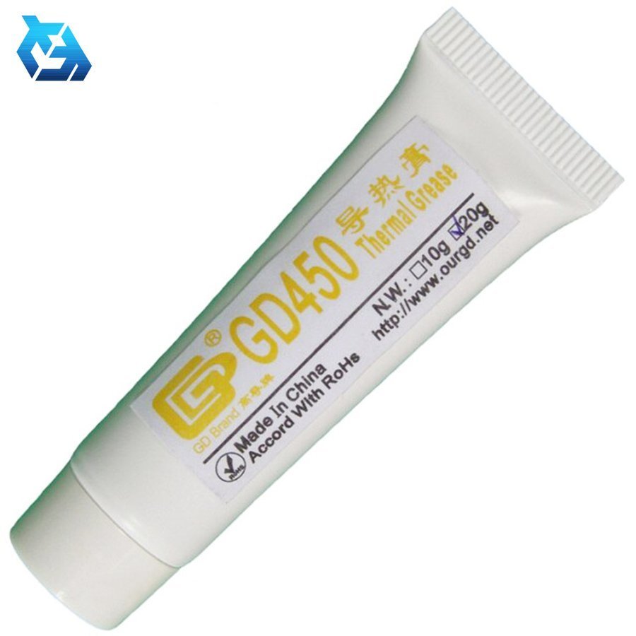 GD brand high capacity 20g GD450 Gold new goods CPU grease silicon grease thermal grease heat sink height performance x1 [ tube type ]