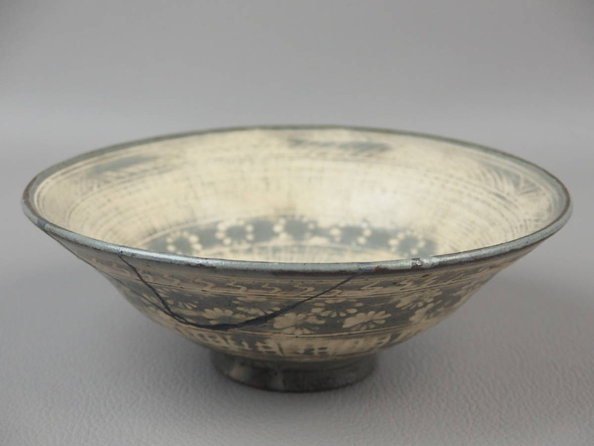 骨董 茶道具 ☆陶印有三島手平茶碗 er042stl22 yb 9 売買された 骨董 茶道具 ☆陶印有三島手平茶碗 er042stl22 yb 9 売買された