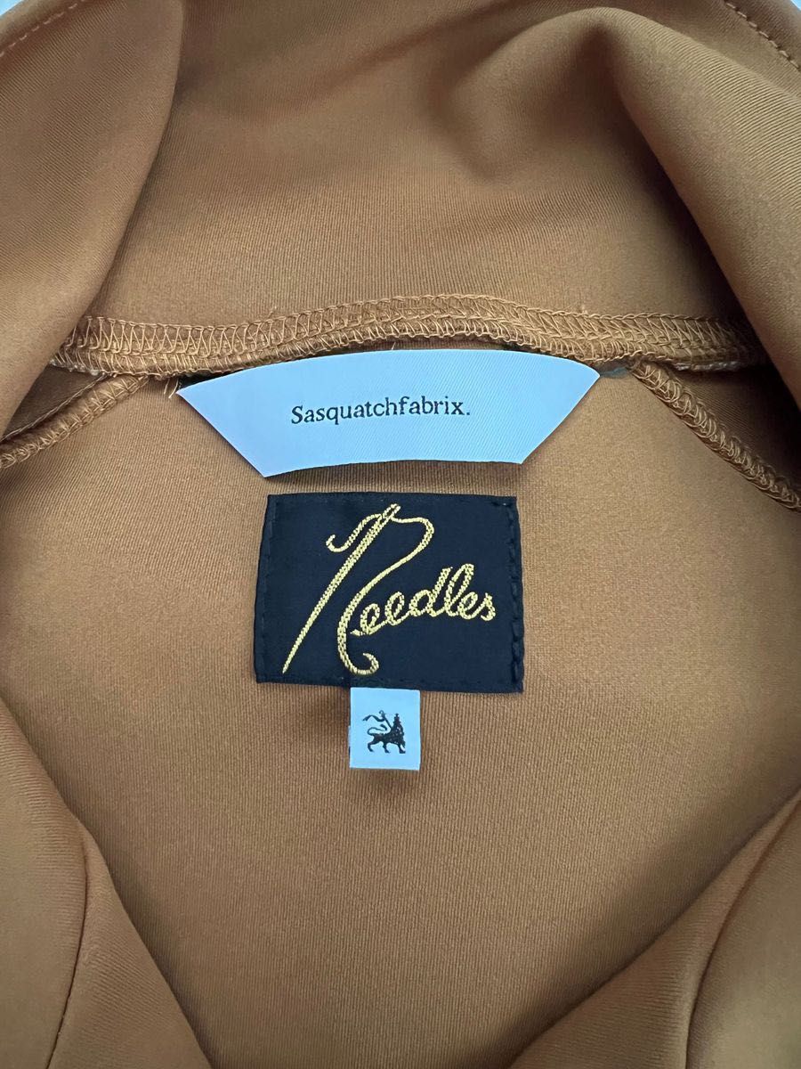 NEEDLES Sasquatchfabrix 別注 トラックジャケット L マスタード NEEDLES Sasquatchfabrix 別注 トラックジャケット L マスタード