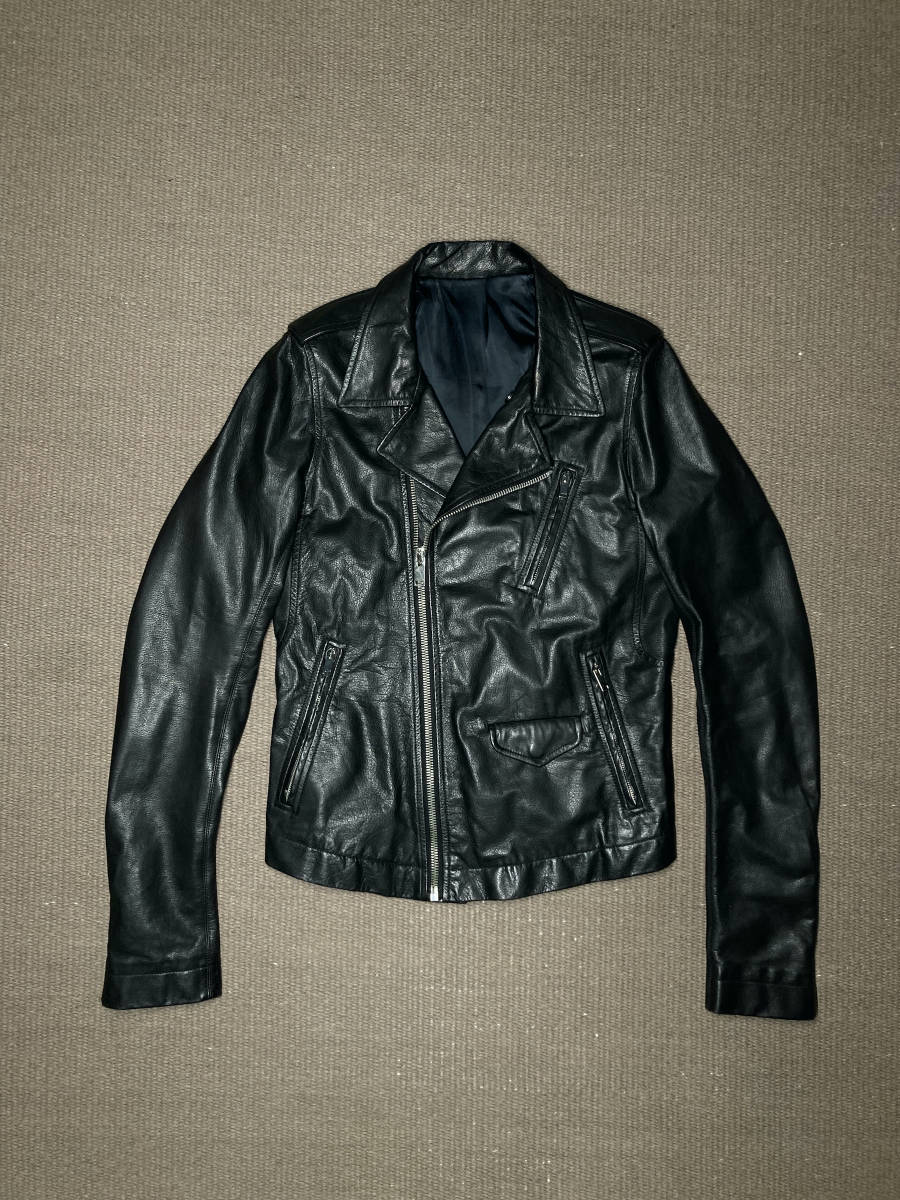 Rick Owens Rick Owens double rider's jacket leather East Rick Owens Rick Owens double rider's jacket leather East
