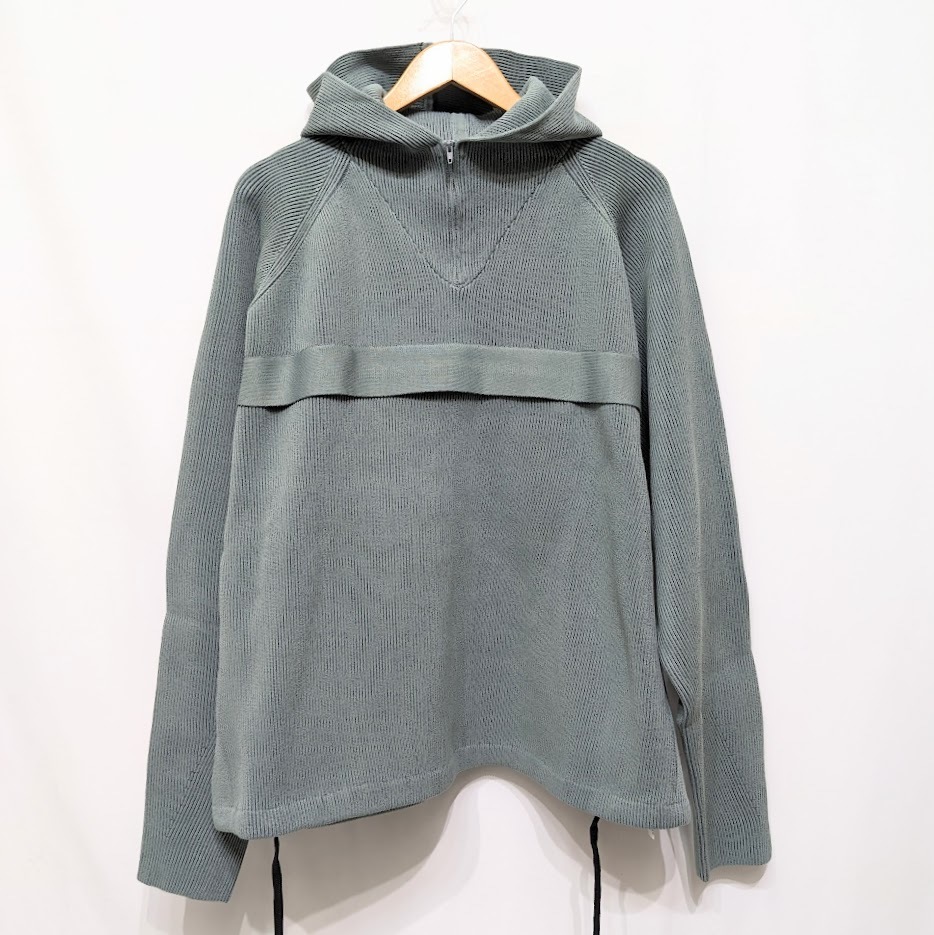 未使用品 試着程度 PHINGERIN フィンガリン RIDGE KNIT ANORAK リッジ ニット アノラック パーカー ジャケット PD-231-JK-061_画像1