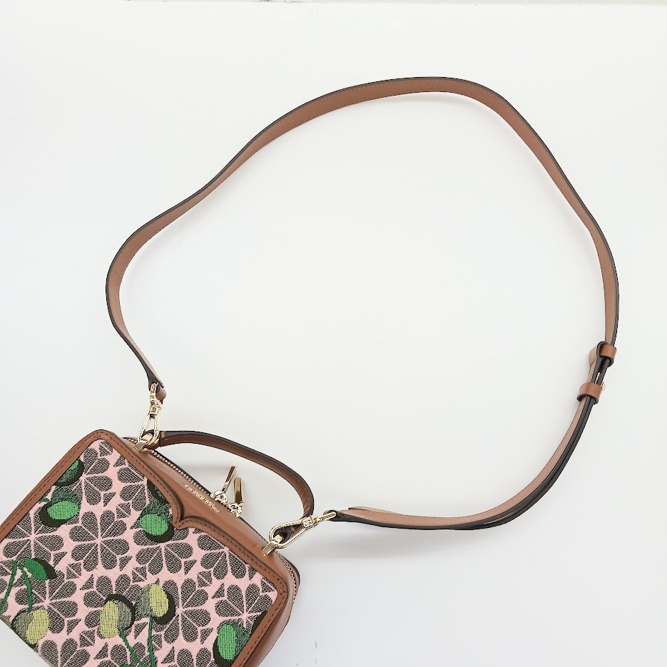 kate spade Kate Spade vanity Cherry Spade цветок ja карта Cross корпус сумка на плечо ручная сумочка кожа общий рисунок 