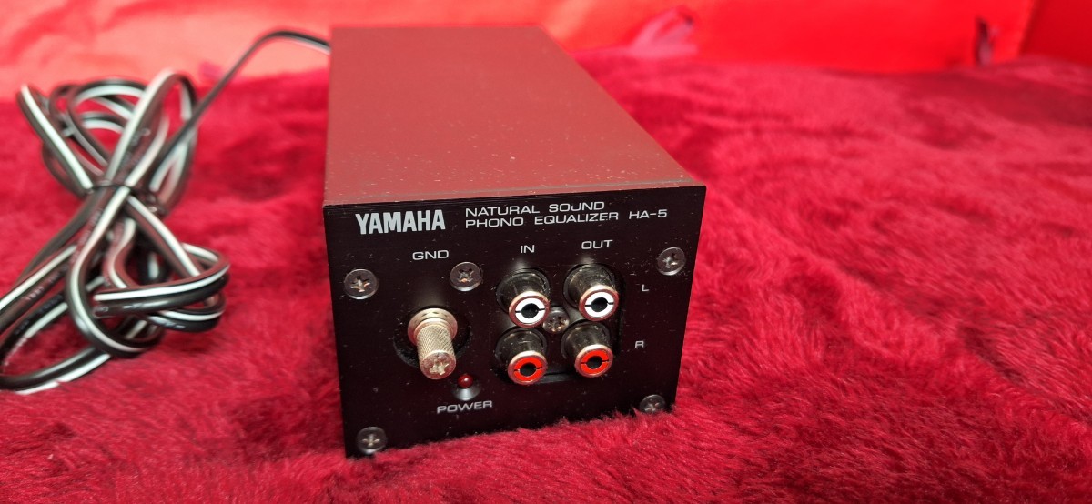 YAMAHA　フォノイコライザー　HA-5　コンデンサー交換品_画像1