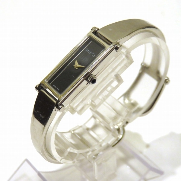 グッチ 1500L ブラック文字盤 時計 腕時計 レディース☆0335_画像2