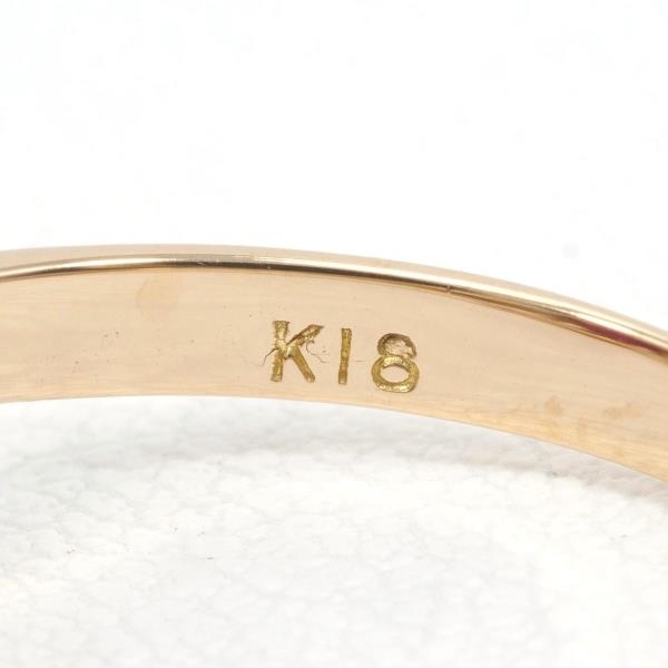 K18YG リング 指輪 14.5号 合成スタールビー 総重量約3.3g 中古 美品 送料無料☆0338_画像6
