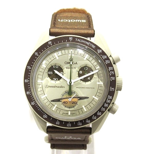 オメガ スウォッチ スピードマスター ミッショントゥ サターン SD33T100 時計 腕時計 新品 未使用品 メンズ☆0204