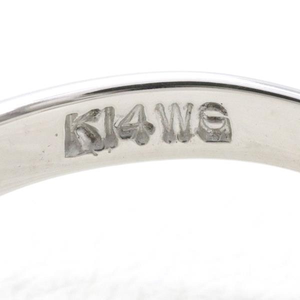 K14WG リング 指輪 11号 ダイヤ 総重量約1.3g 中古 美品 送料無料☆0315_画像6